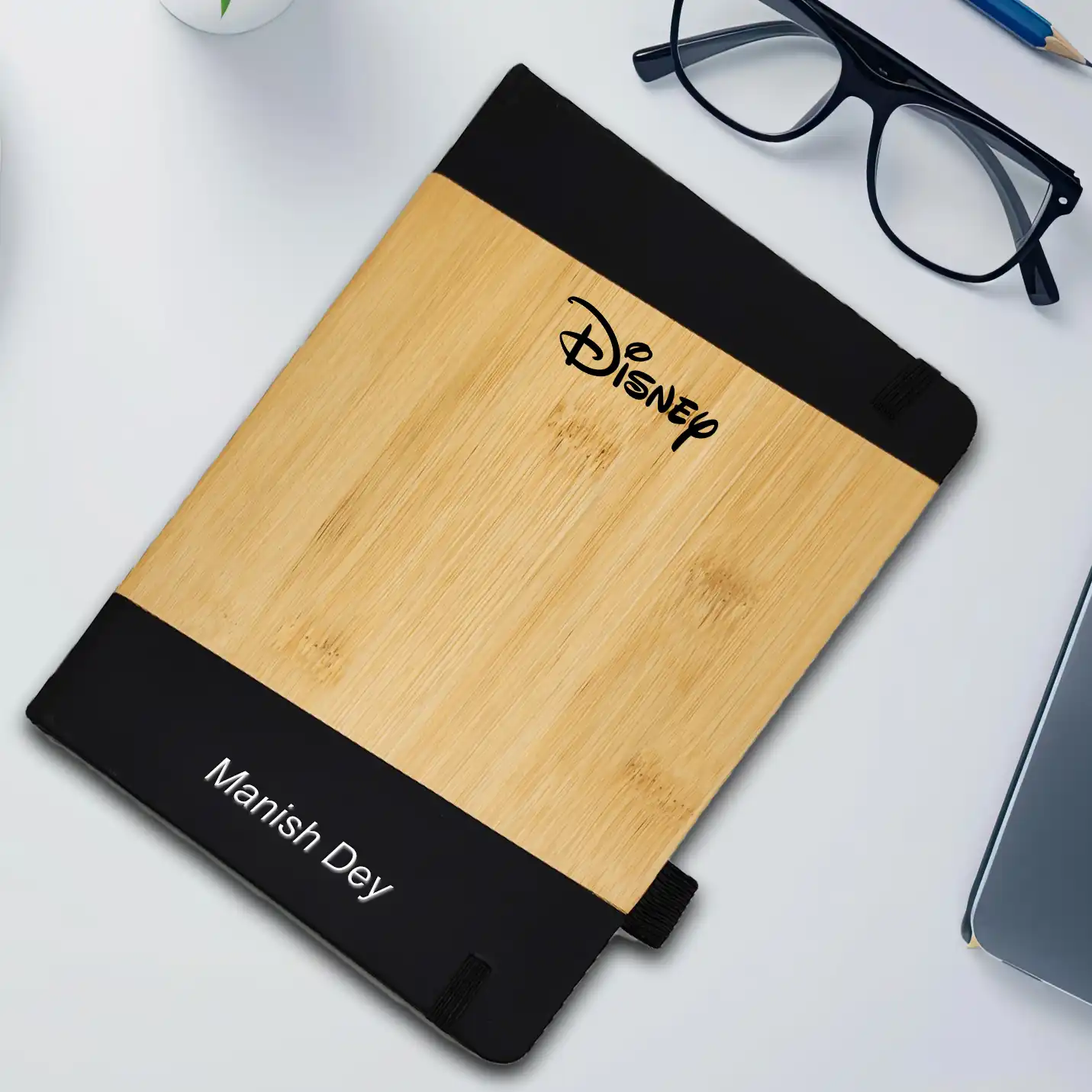 Customized Corporate Bamboo Diary A5 size
