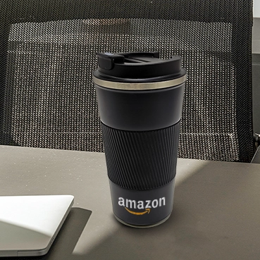 Customized Black Stainless Steel Mug Tumbler 500 ml