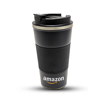 Customized Black Stainless Steel Mug Tumbler 500 ml