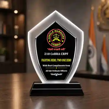 Name & Logo Printed Crystal Awards