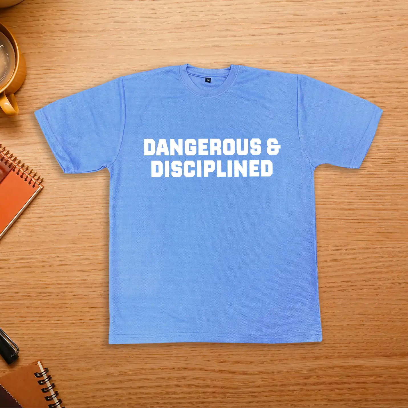 Next Gen Wear Blue Round Neck T-shirts