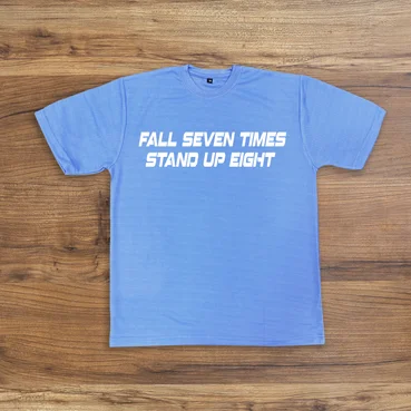 Blue Round Neck T-shirts