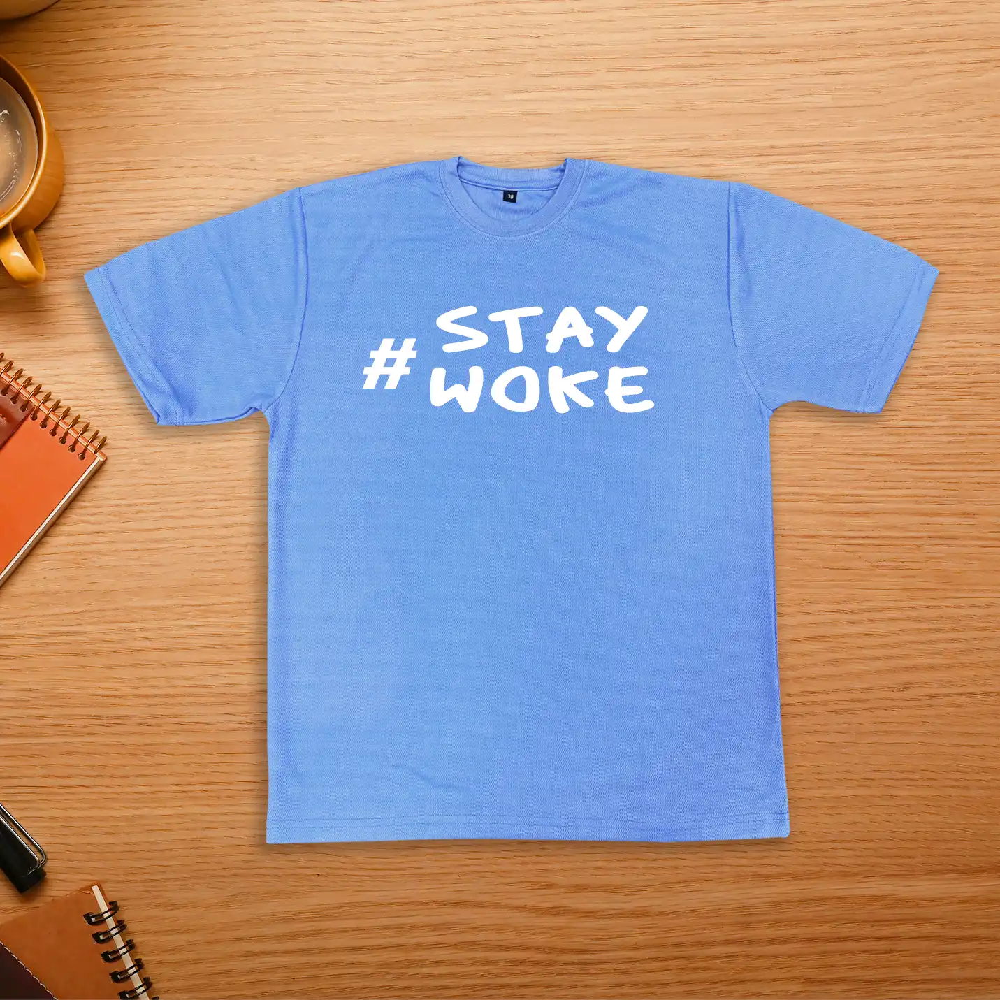 Urban Classic Blue Round Neck T-shirts