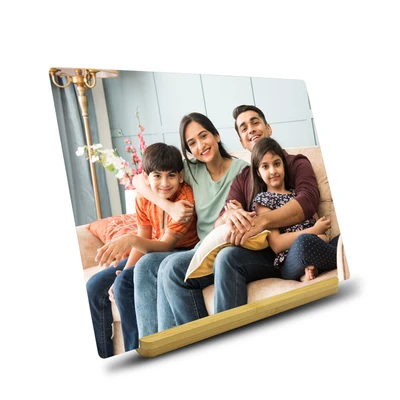 Natural Charm Metal Bamboo Frame