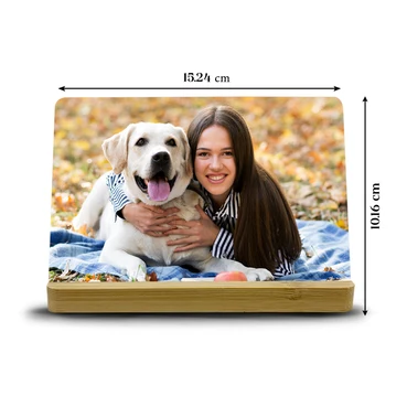 Customised Bamboo Photo Frame