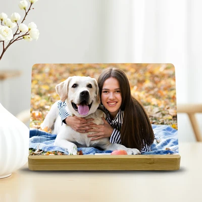 EcoGlow Customised Bamboo Photo Frame