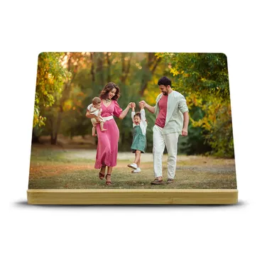 Rustic Personalised Bamboo Frame