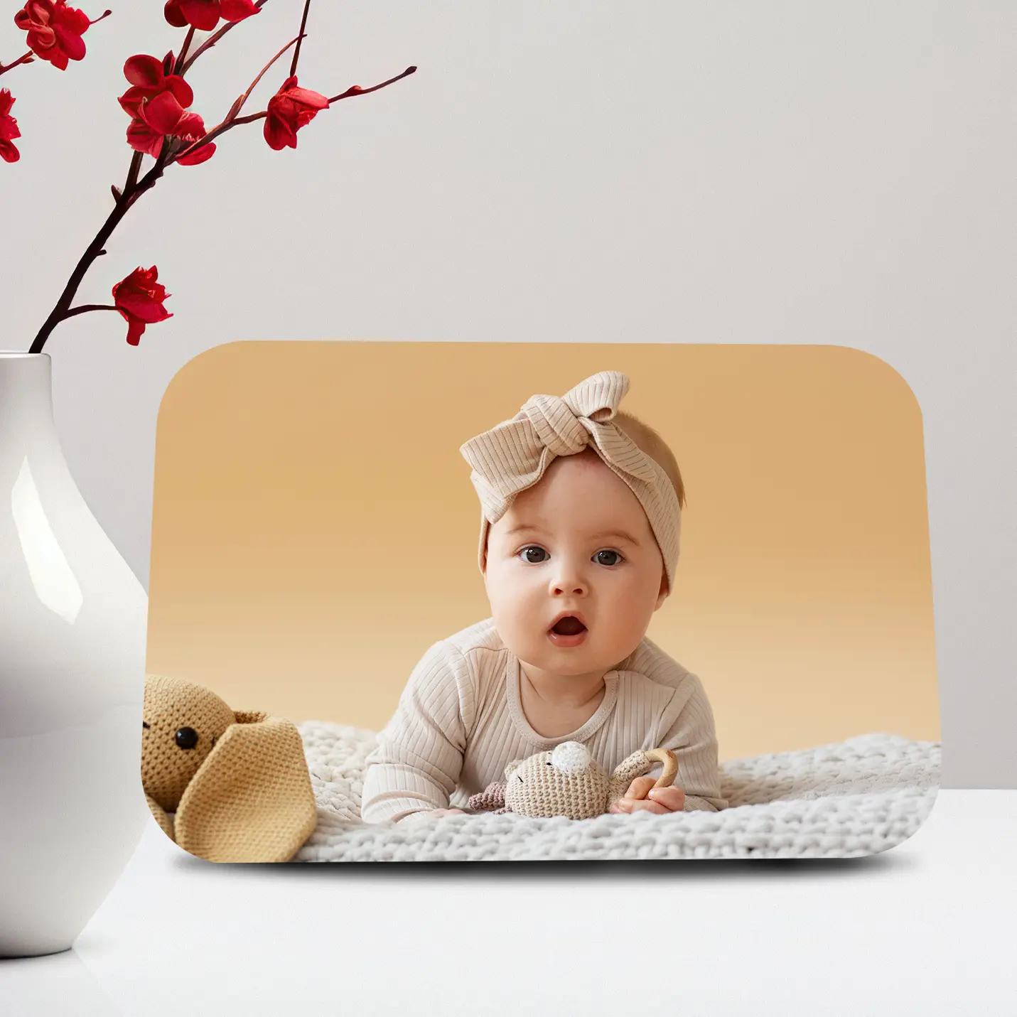 Elegant Customised Metal Photo Frame