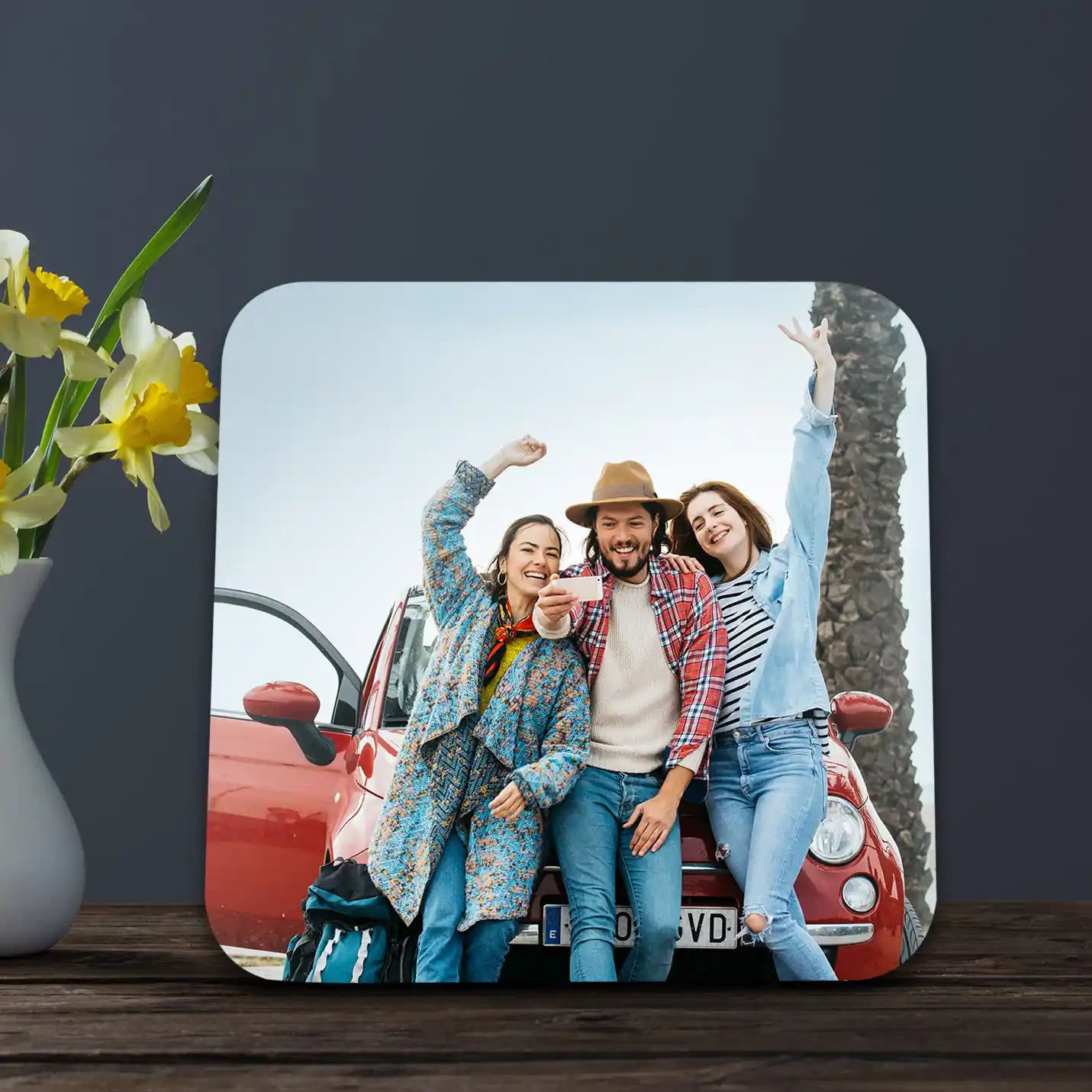 Vintage Charm Personalised Golden Photo Frames