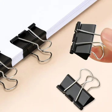 Black Bulldog Clip 51 mm
