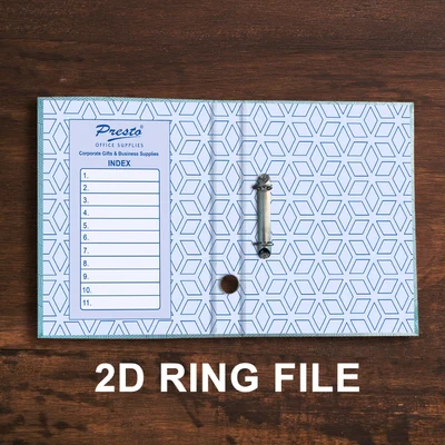Document Organizer Ring Binder File