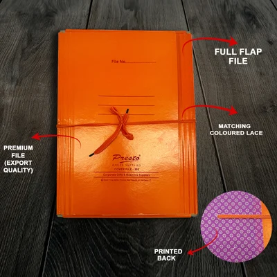 Executive Document Binder Cover File