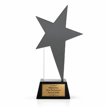 Crystal Trophy with Custom Engraving