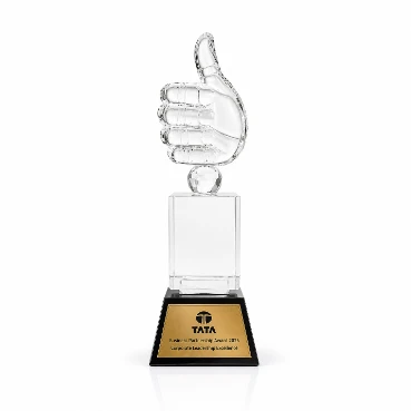 Custom made Premium Crystal Appreciation Trophy