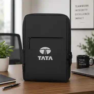 Elite Executive Black Laptop Backpack