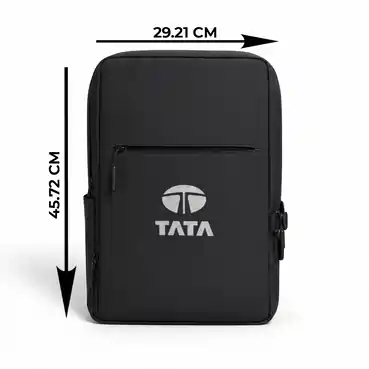 Elite Executive Black Laptop Backpack