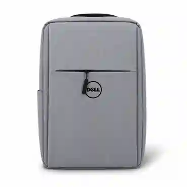 Premium Grey Laptop Backpack with Custom Logo Printing