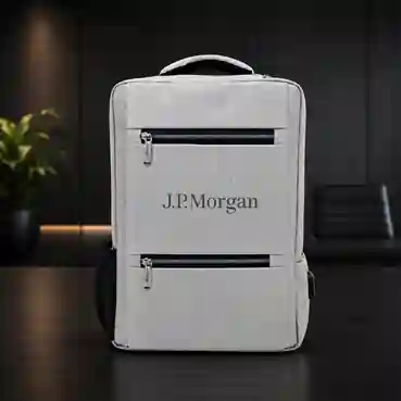 Executive Essentials Grey Laptop Backpack