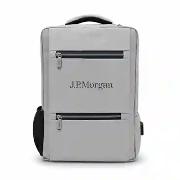 Executive Essentials Grey Laptop Backpack