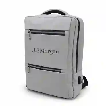 Executive Essentials Grey Laptop Backpack