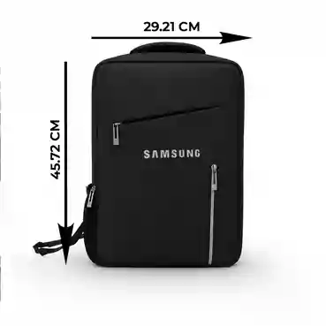 custom made Business Pro Black Laptop Backpack