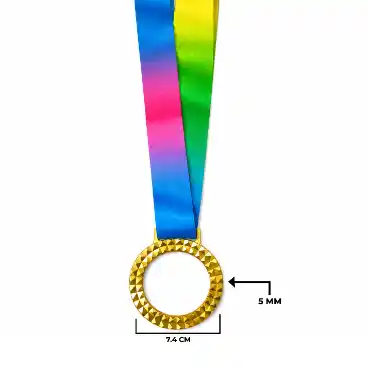 Premium Gold Award Medal with Luxury Gift Box
