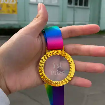 premium designer gold medal