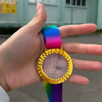 premium designer gold medal