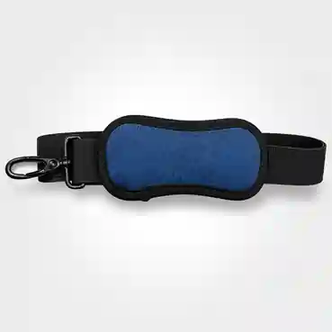 Professional custom made Navy Blue Laptop bag with Hidden Front Pocket
