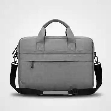custom made Grey Executive Laptop Bag with hidden Pocket
