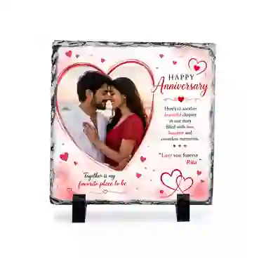 Customised Printable Photo Stone 16x16 cm