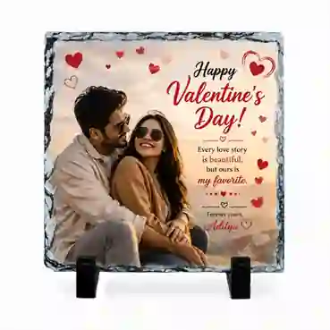 Customised Printable Photo Stone 16x16 cm