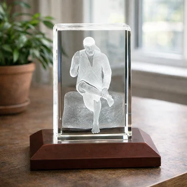Sai Baba 3D Crystal