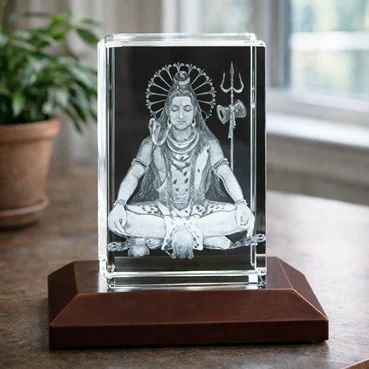 Shiv 3D Crystal
