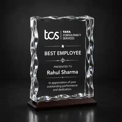 Jumbo Size 3D Laser Engraved Crystal
