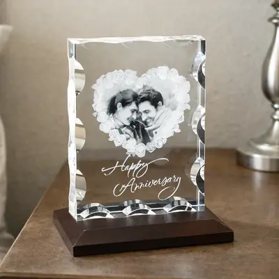 Personalized 3D Crystals for anniversary Gifts123