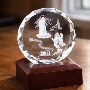 3D Laser Engraved Crystal