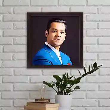 Unique Customised Digital Painting Photo Frames