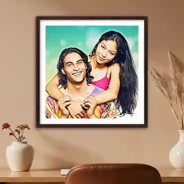 Unique Customised Digital Painting Photo Frames