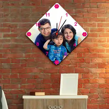Customized Gift Clock for Family
