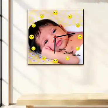 Customized Gift Clock for Kids