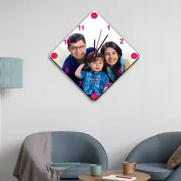 Customized Gift Clock for Family