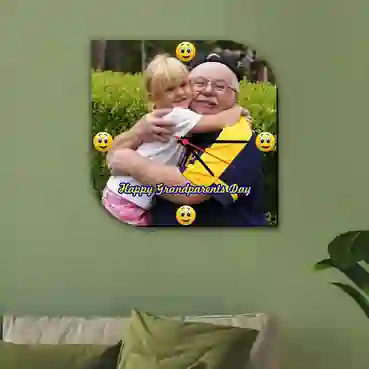Customized Gift Clock for Grandparents231