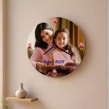 Customized Gift Clock for Mother