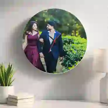 Round Sublimatable Clock456