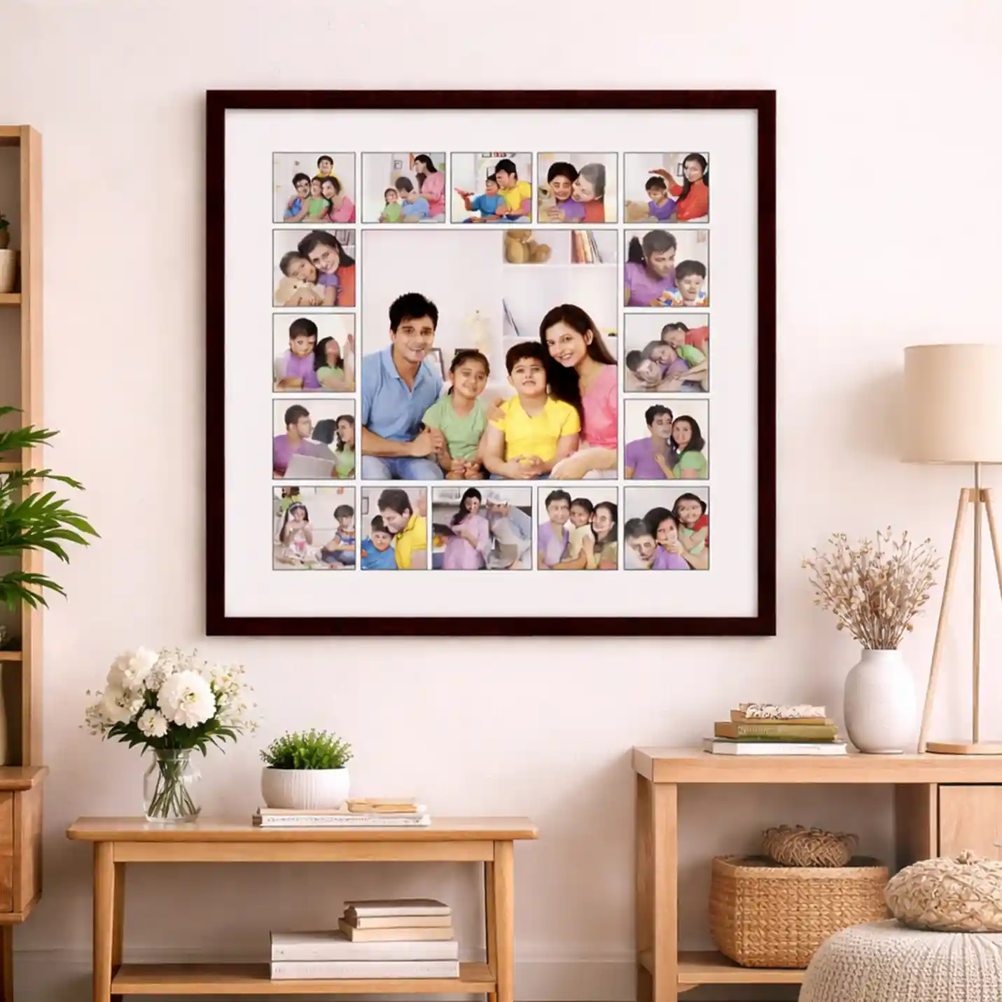 Customised Photo Collage Frame Gift for Family