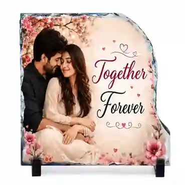 Personalised Printable Photo Stone 21x21 cm