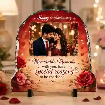 Customised Printable Photo Stone Plaque 30x30cm