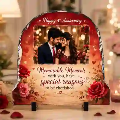 Customised Printable Photo Stone Plaque 30x30cm