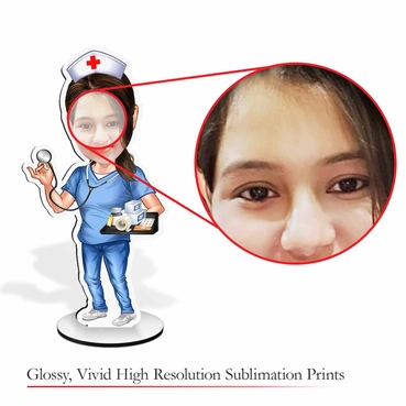 Personalized Single Caricature For NursePersonalized Single Caricature For Nurse